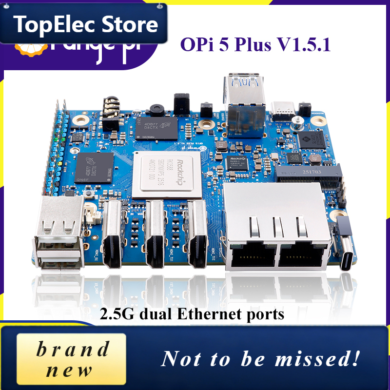 Orange Pi 5 Plus 16Gb - TopElec OrangePi 5 Plus 16GB Versión