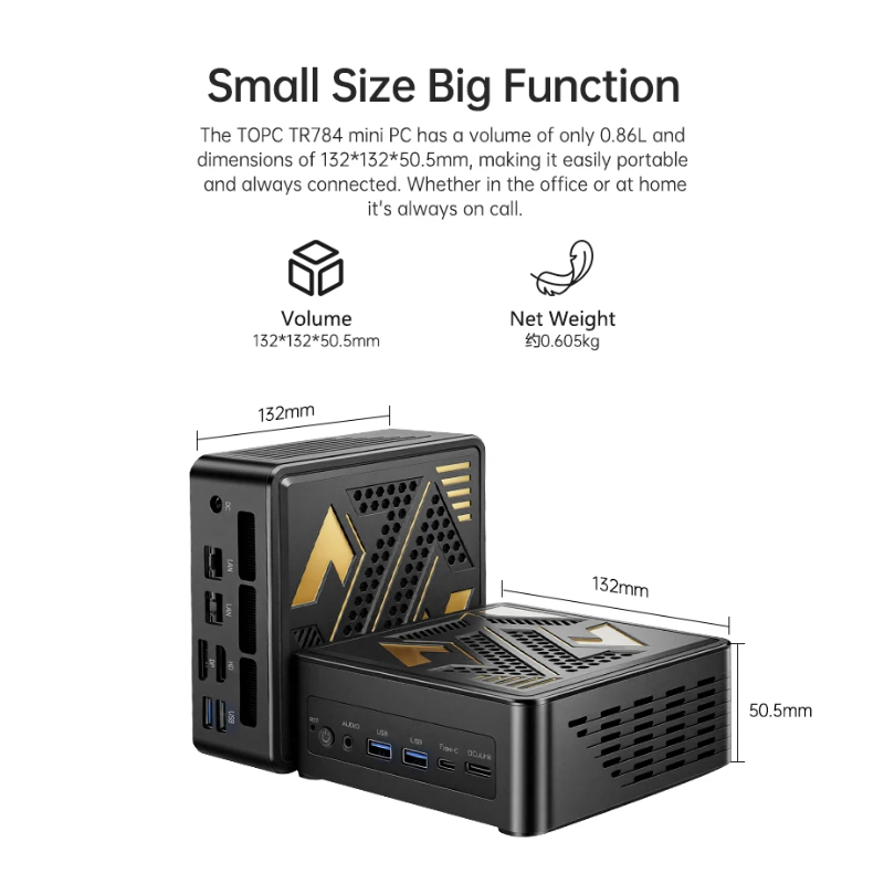 Mini PC TOPC OCuLink Ryzen 7 7 - Amd Ryzen 7 7840Hs Mini Pc reseña y precio