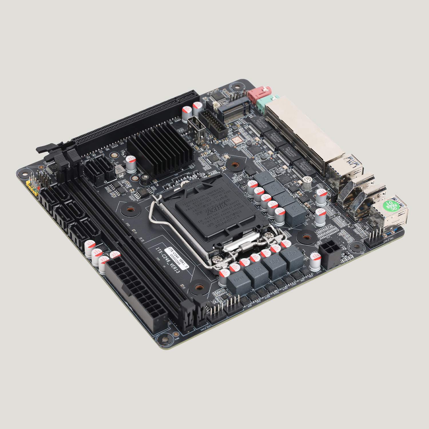 Placa Base C246 Mini-ITX, Plac - Nas Motherboard 8 Sata Mini Itx reseña y precio