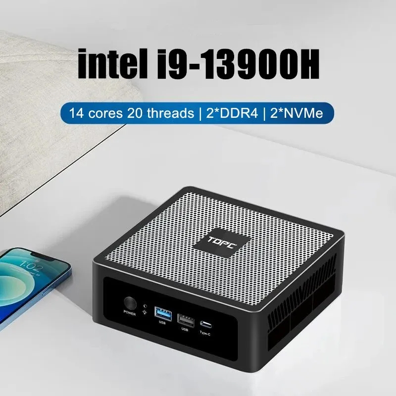 Mini PC TOPC de 13. a generaci - Intel Core I9 13900H Mini Pc reseña y precio
