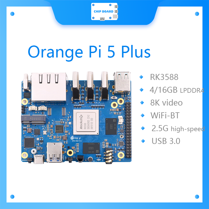Ordenador de placa única Orang - Orange Pi 5 Plus 16Gb reseña y precio