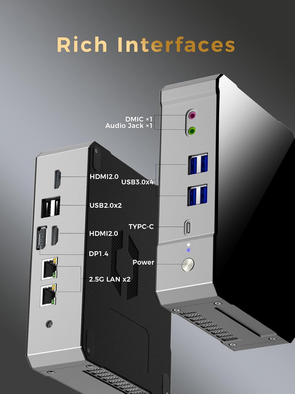Mini PC para juegos de 13. a g - Intel Core I9 13900H Mini Pc reseña y precio
